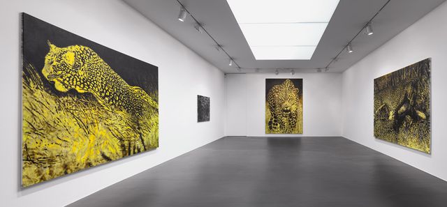 Candle soot paintings